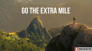 Go the Extra Mile