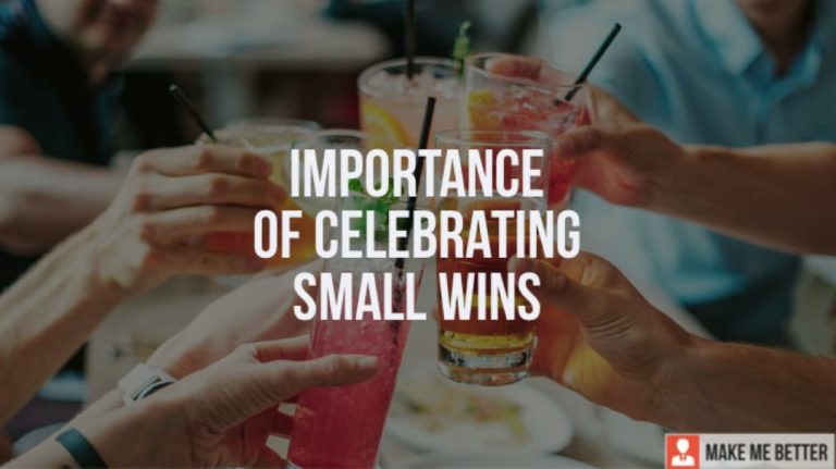 importance of celebrating small wins