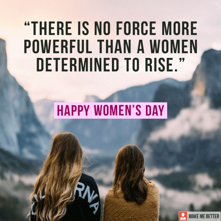 There is no force more powerful than a women determined to RISE.