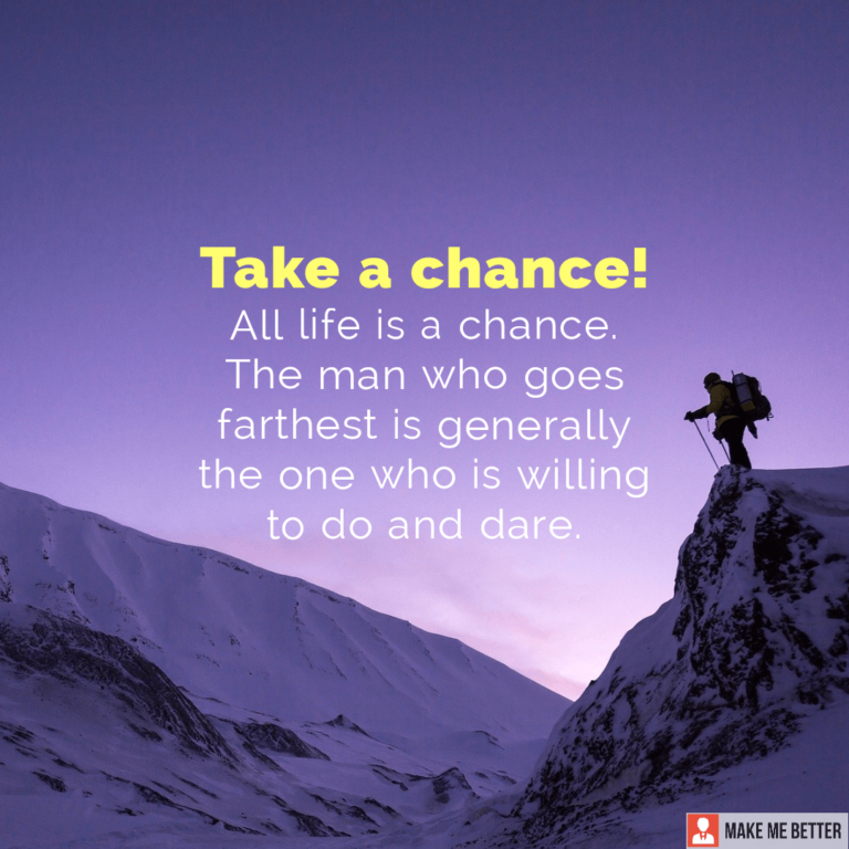 Take chance