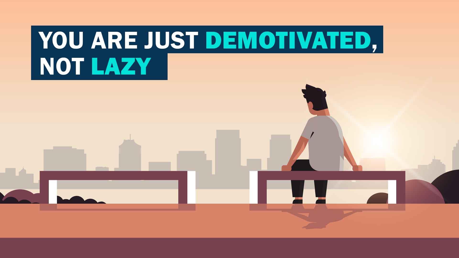 If you're feeling lazy or unmotivated, it's to do with your