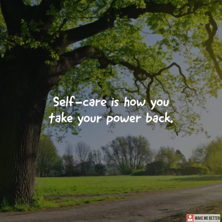 Self-care is how you take your power back. Self-care is how you take your power back.