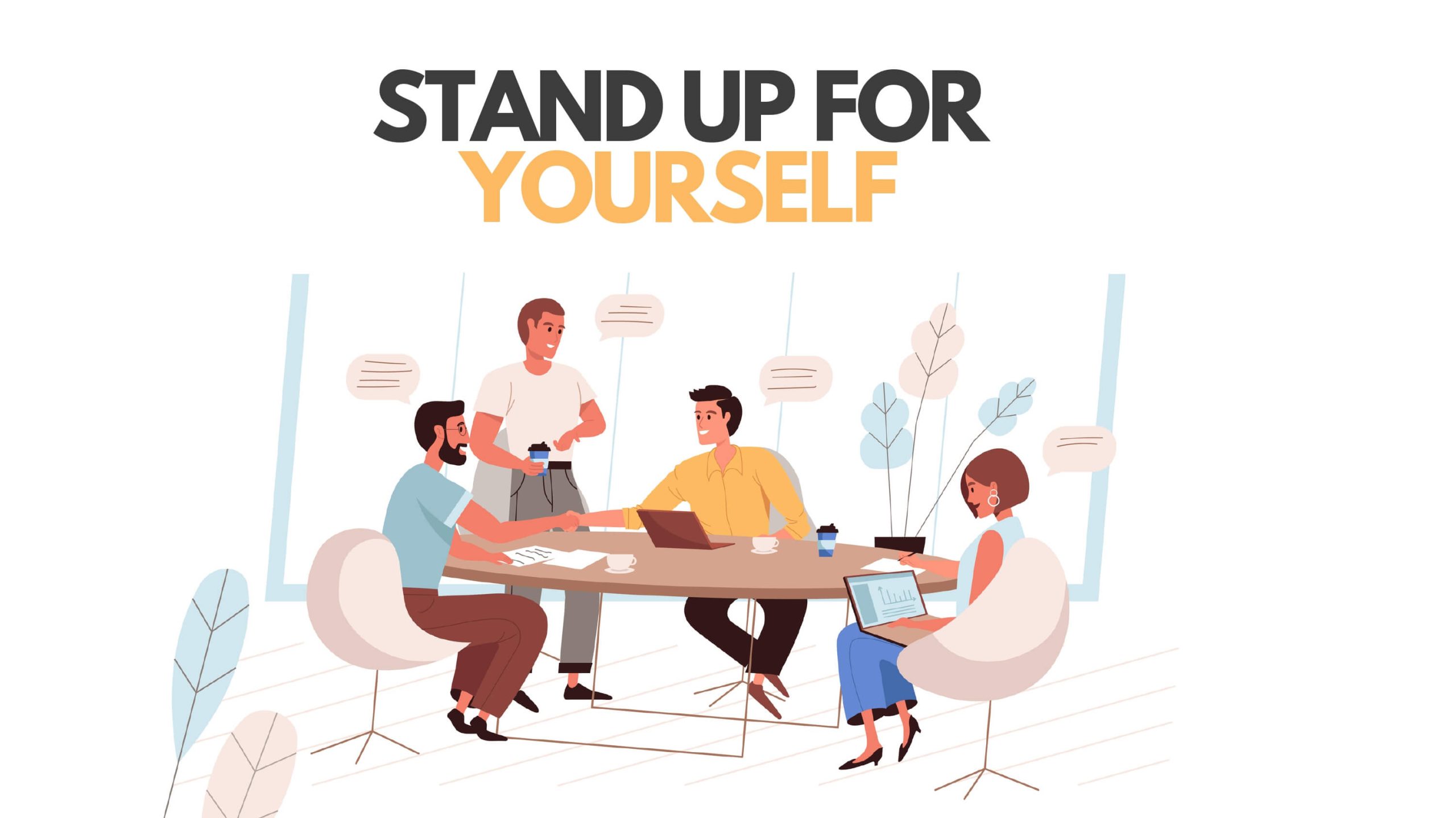 O que significa STAND UP FOR SOMEBODY?