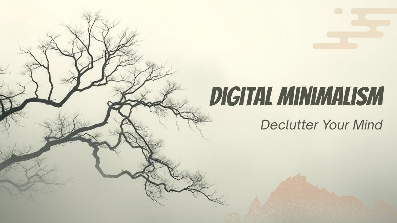 Digital Minimalism : Declutter Your Mind Digital Minimalism : Declutter Your Mind